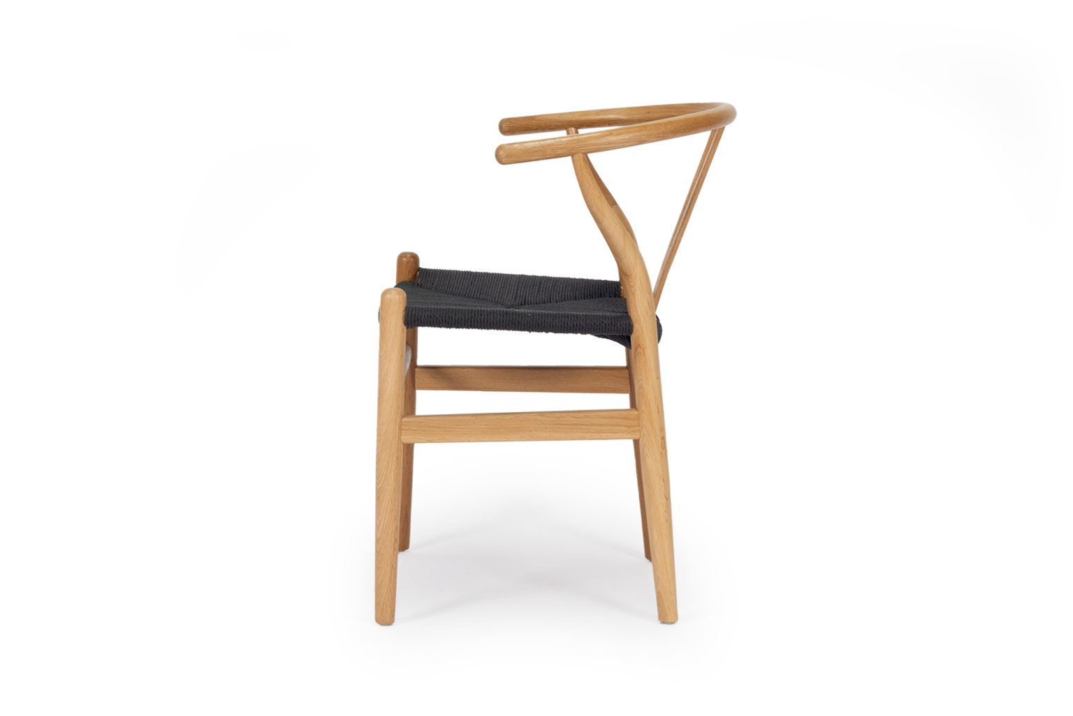 Photo inspiration: Gallery Detail: Wishbone Designer Chair Natural Oak With Black Cord