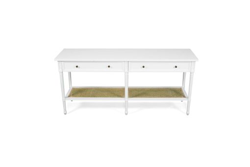 Hamilton Wide Console Table - White - 185cm - Image 3