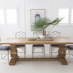 Newport Rectangular Pedestal Table