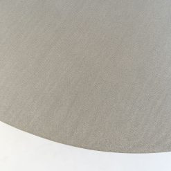 1.0m Alta RoundDining Table - Pebble Grey with Light Honey Legs