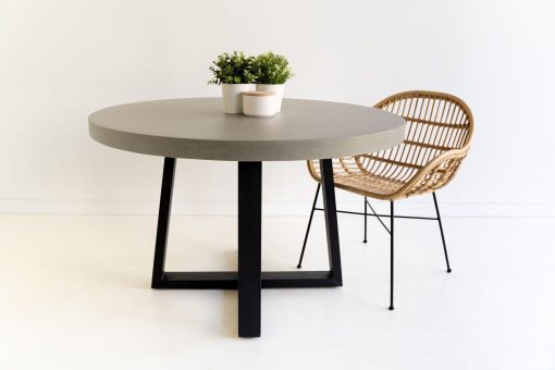 1.0 grey black Alta round table