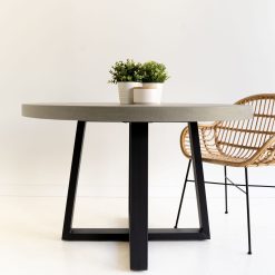 1.0 grey black Alta round table