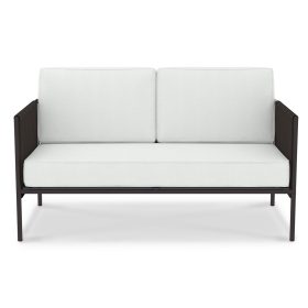 Pacifica Outdoor 2 Seater Sofa - Black