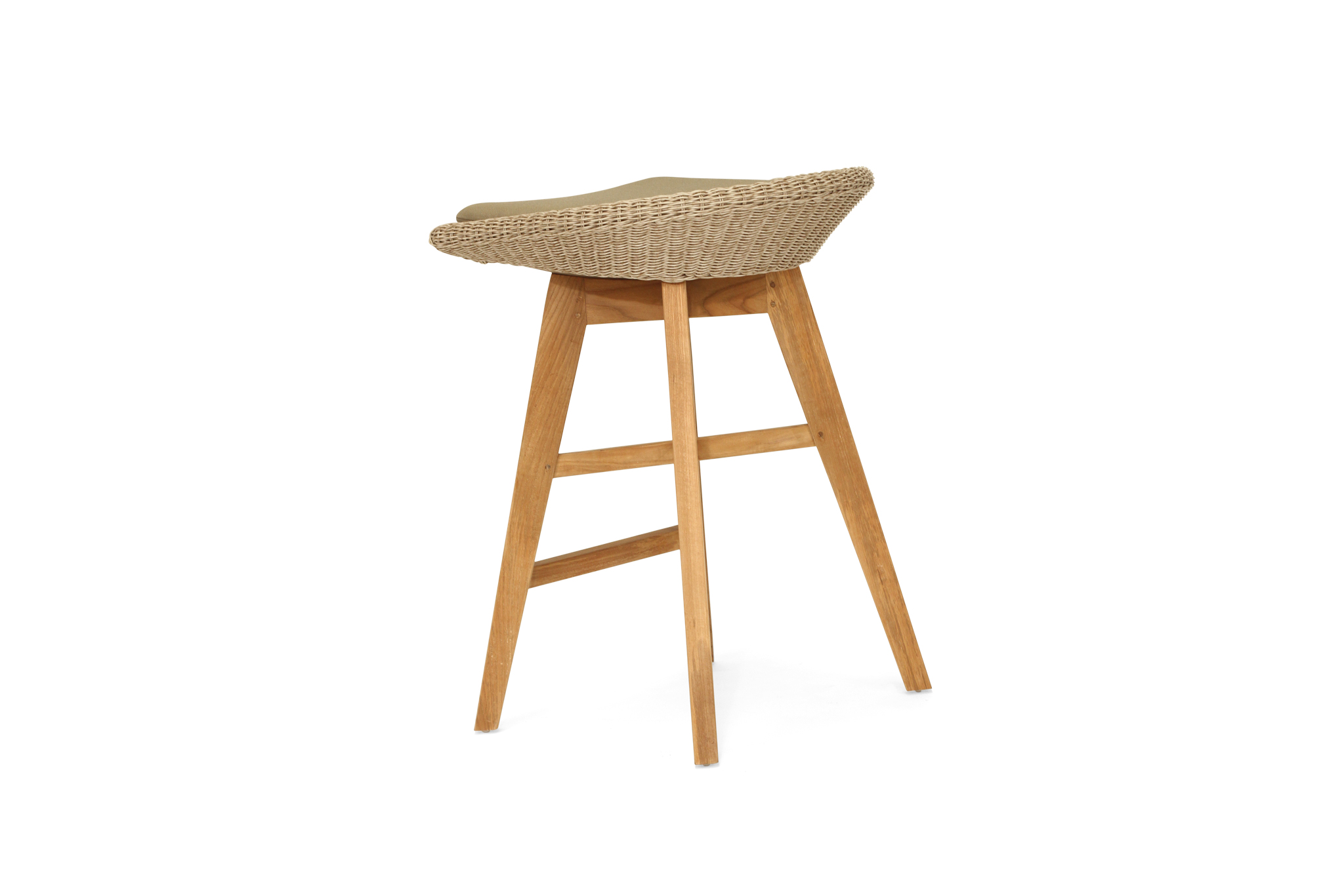 Oceanic Outdoor Backless Counter Stool - Mushroom - Image 5