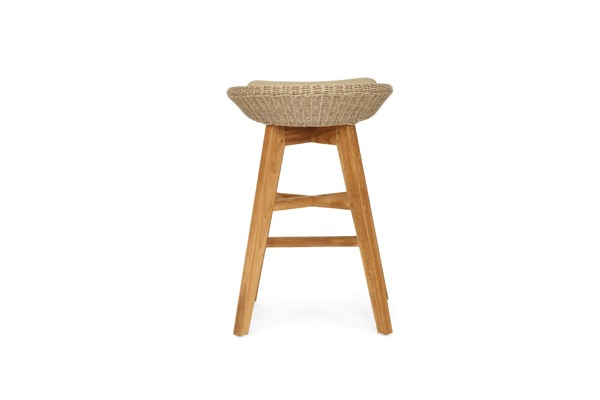 Oceanic Outdoor Backless Counter Stool - Mushroom - Image 6