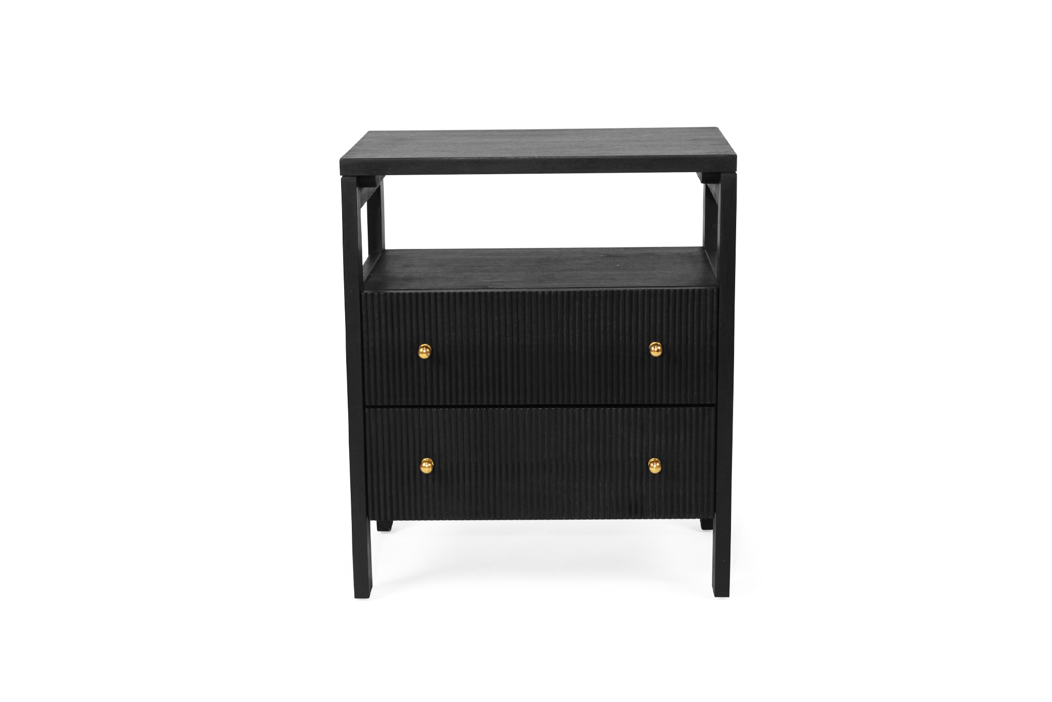 Audrey Bedside Table - Black - Image 3