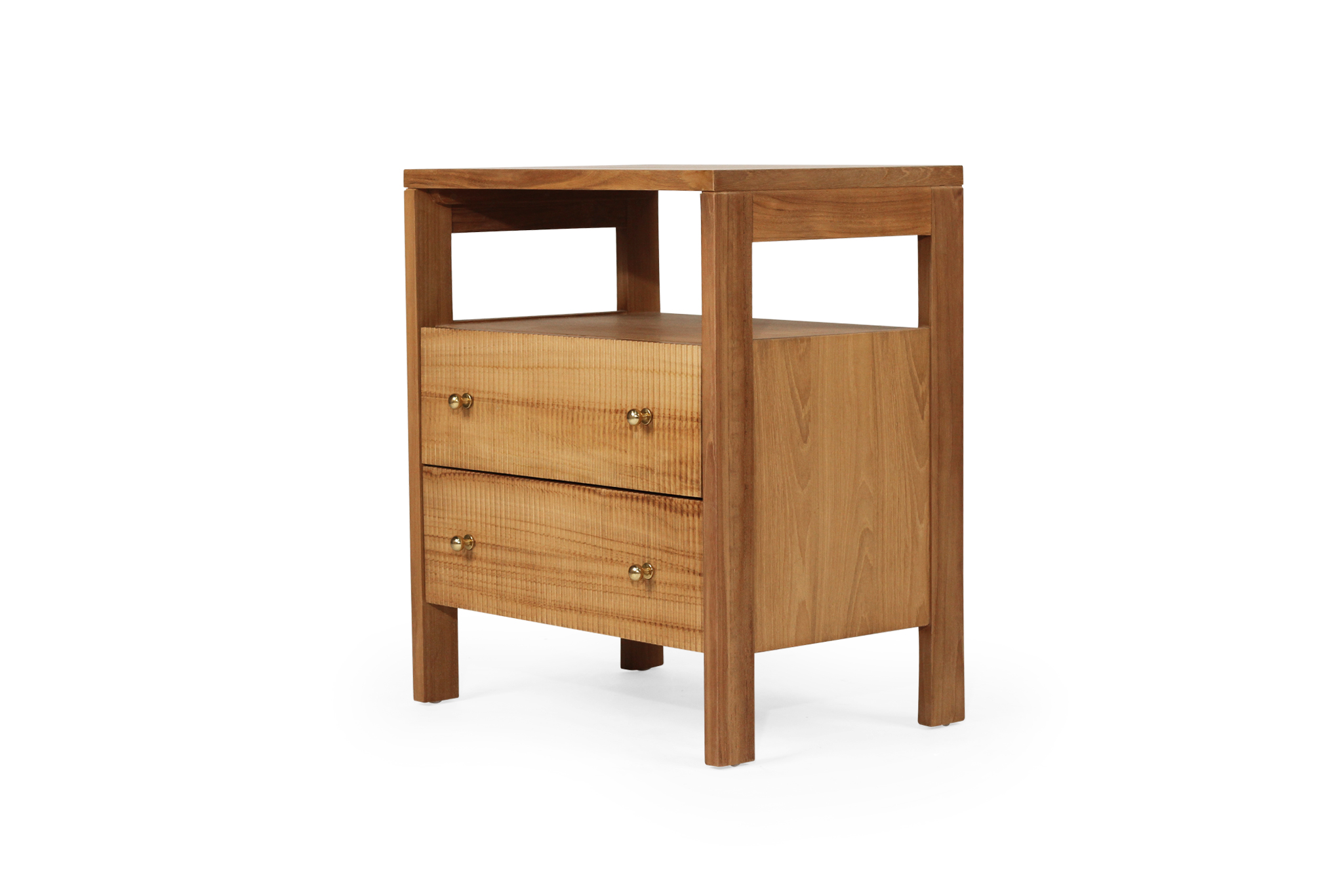 Audrey Bedside Table - Natural - Image 2