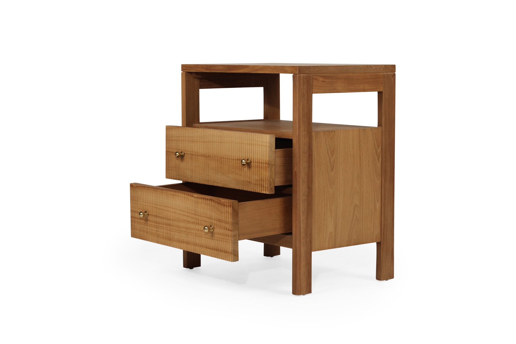 Audrey Bedside Table - Natural - Image 4