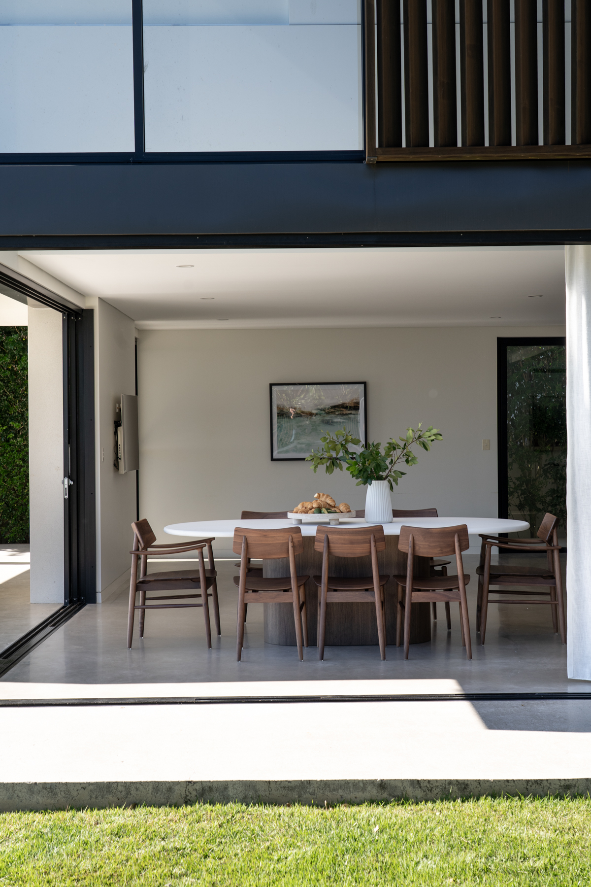 Harlow Dining Chair - Walnut with Timber Seat - Image 20