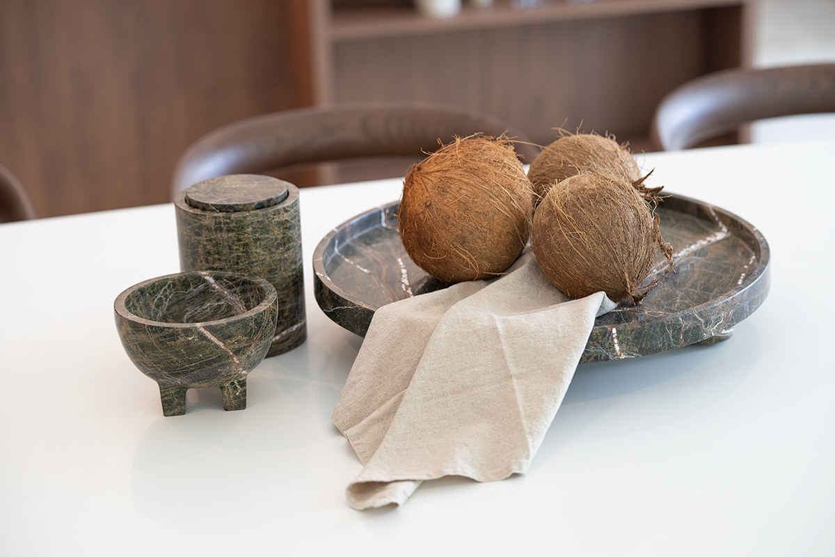 Jillian Vase - Forest Green - Image 2