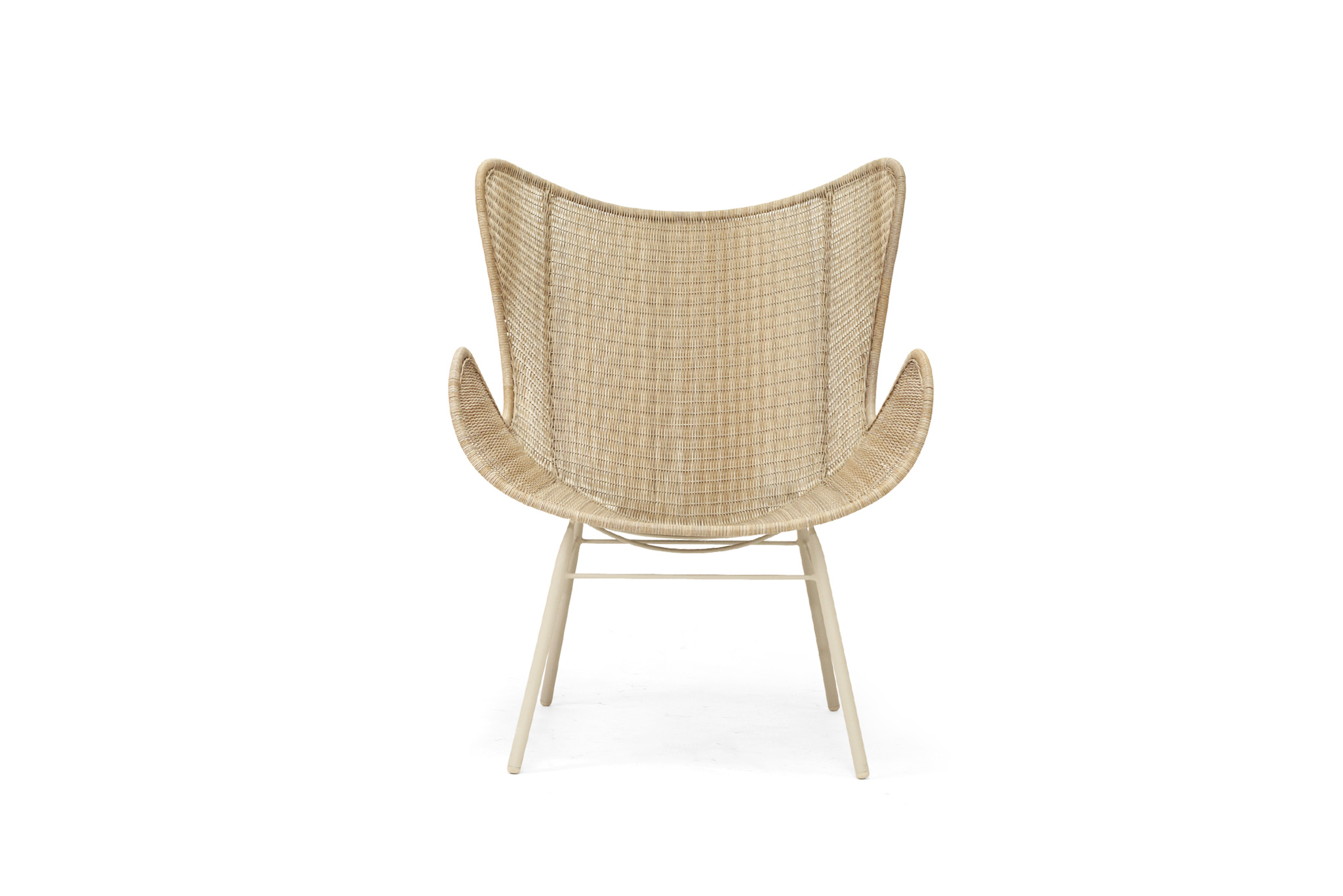 Amos Outdoor Wingchair - Linen - Image 3