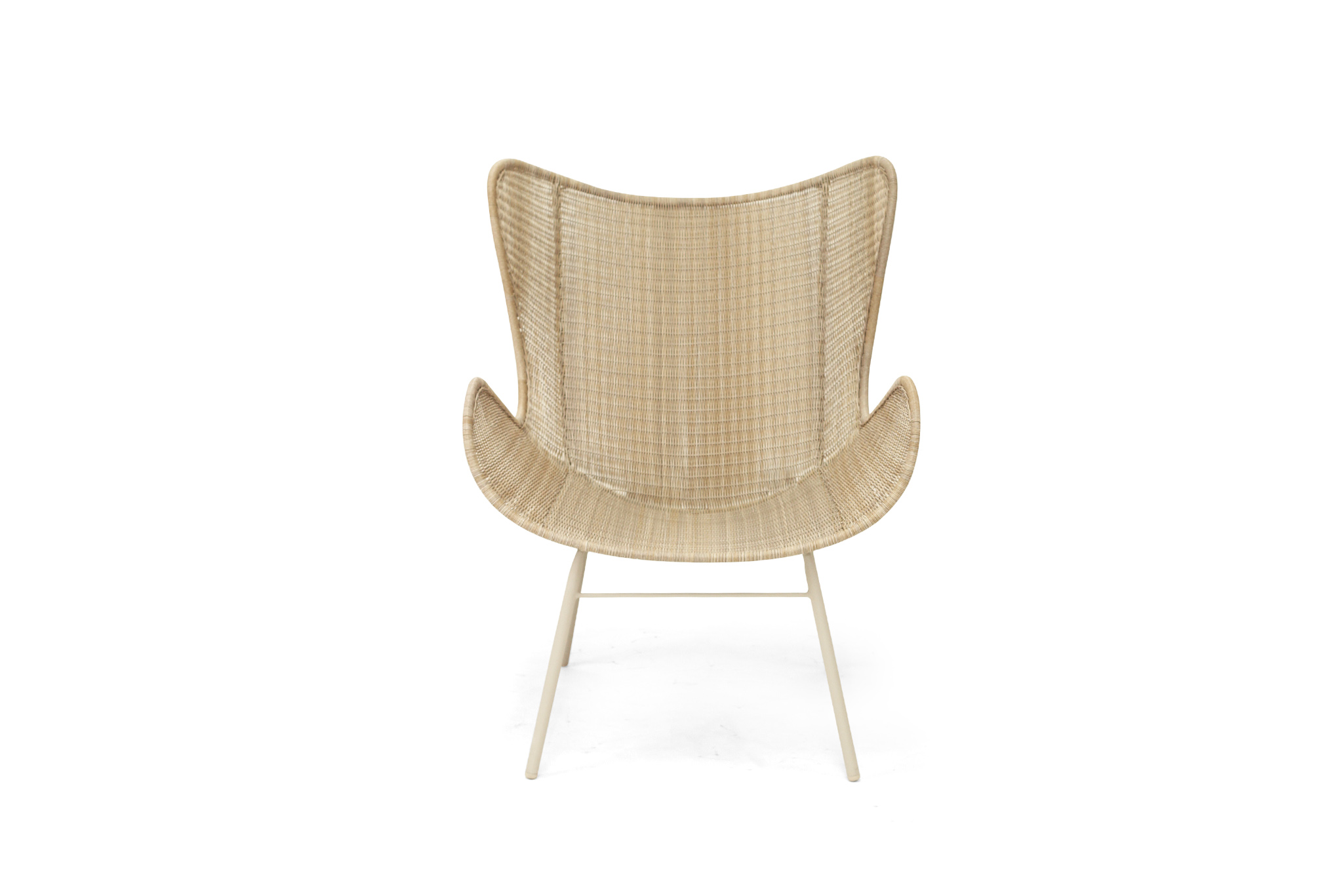 Amos Outdoor Wingchair - Linen - Image 4