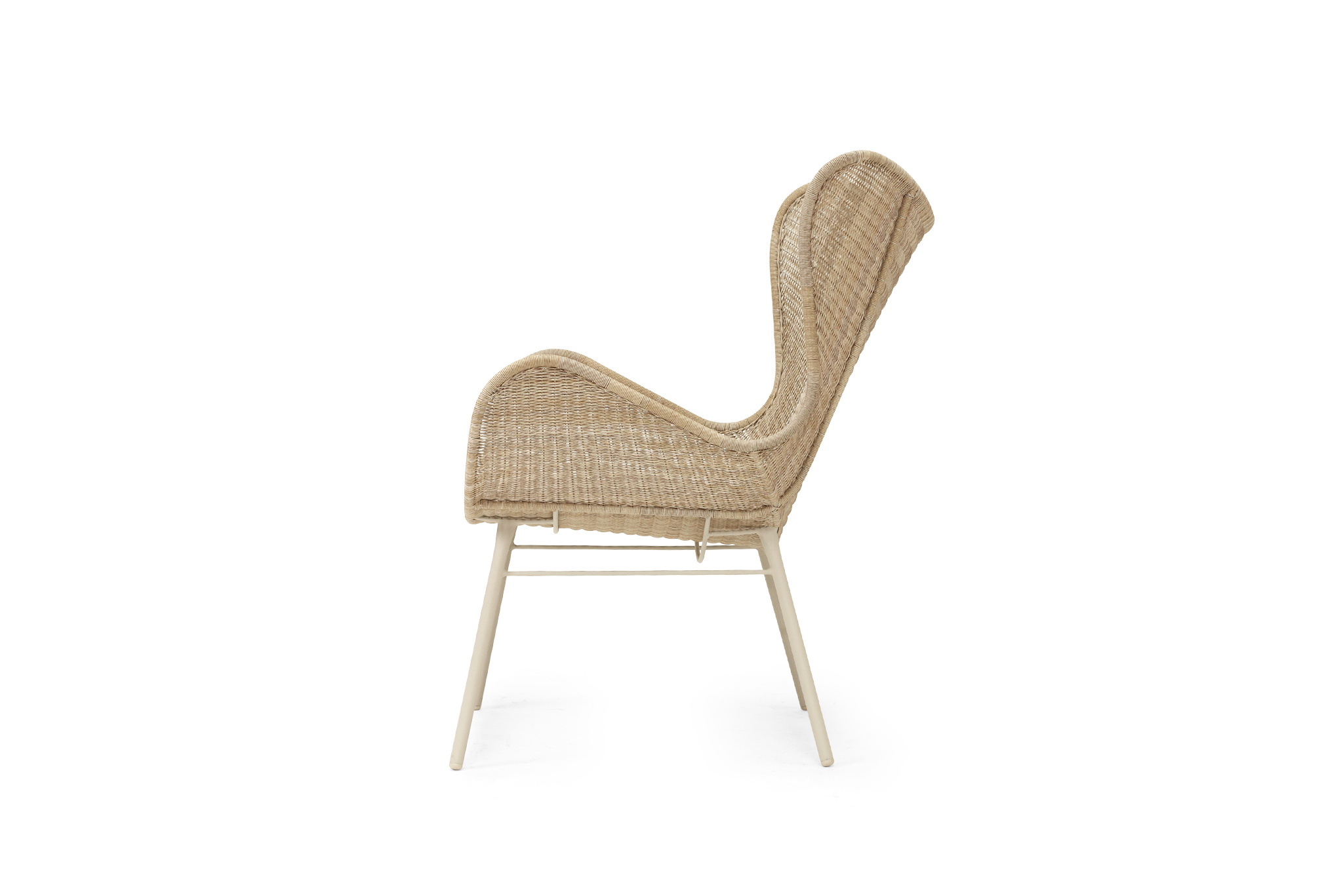 Amos Outdoor Wingchair - Linen - Image 5