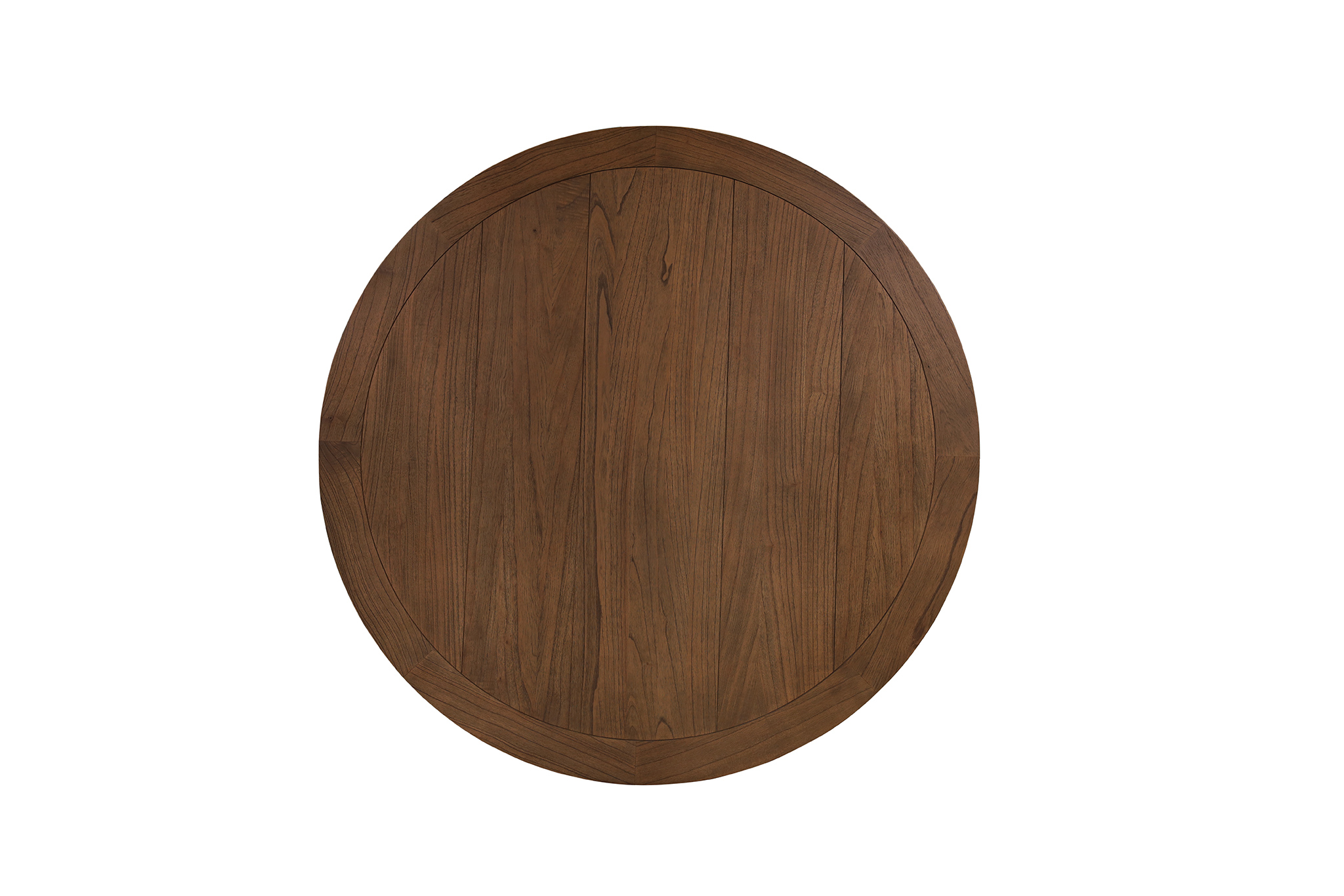 Ascot Round Dining Table - 150cm - Brushed Brown Nut - Image 4