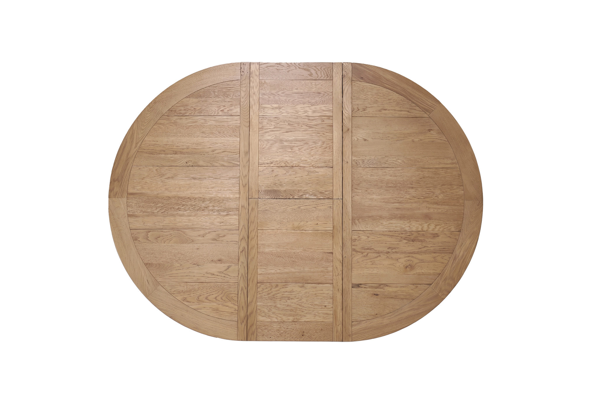 Ascot Round Extension Dining Table - 150/200cm - Natural - Image 5