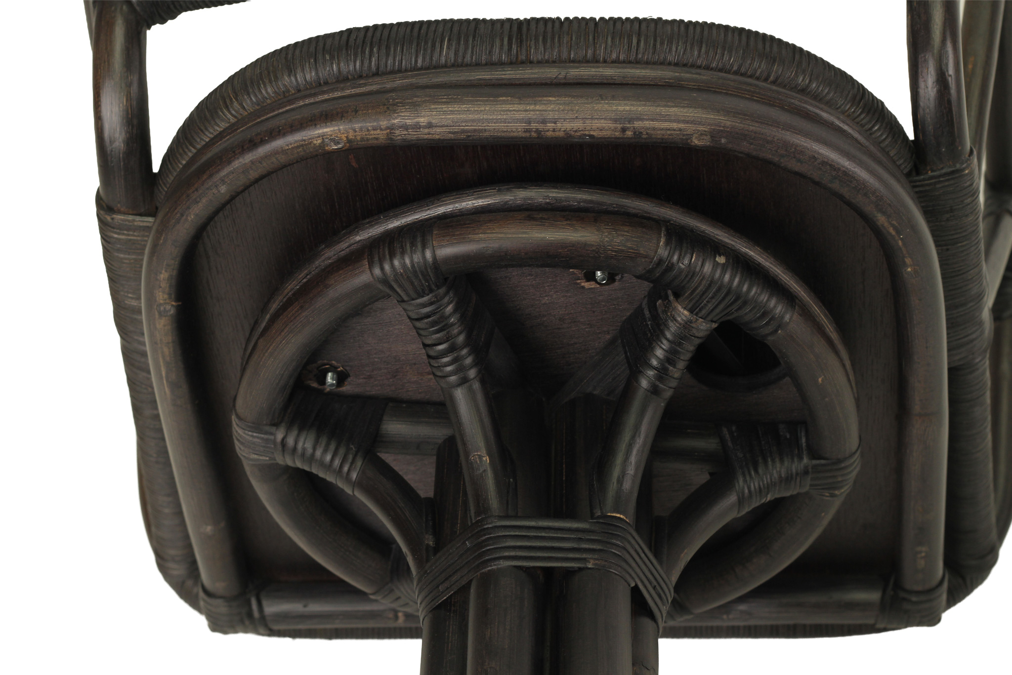 Carla Swivel Armchair - Black - Image 7