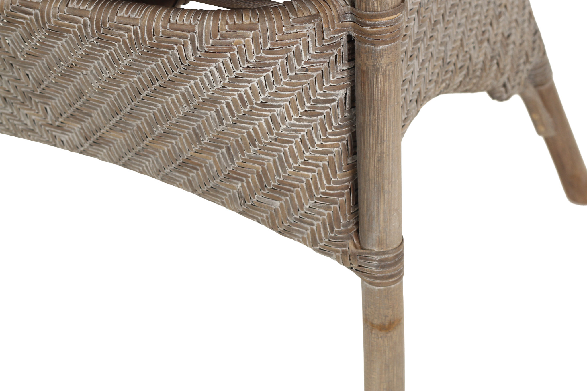 Cove Armchair - Grey White Wash - Image 7