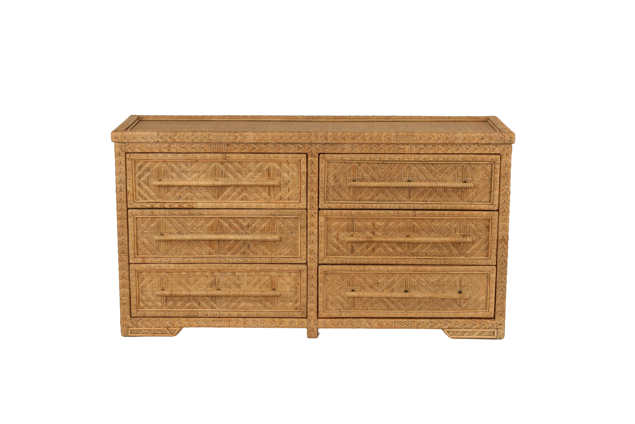 Layla Chest Of Drawers - Natural Brown Wash - 6 Drawer - Image 2