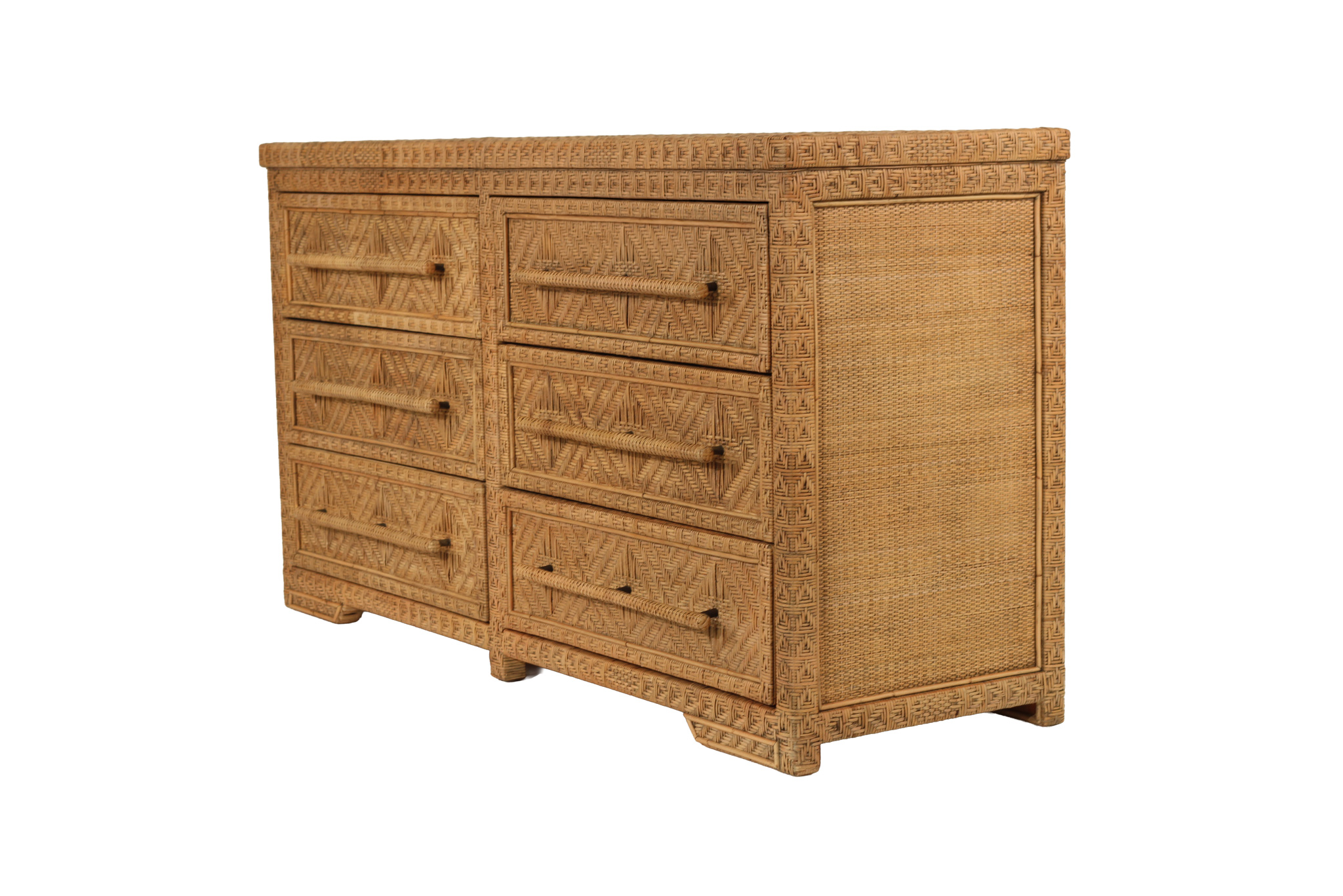 Layla Chest Of Drawers - Natural Brown Wash - 6 Drawer - Image 3