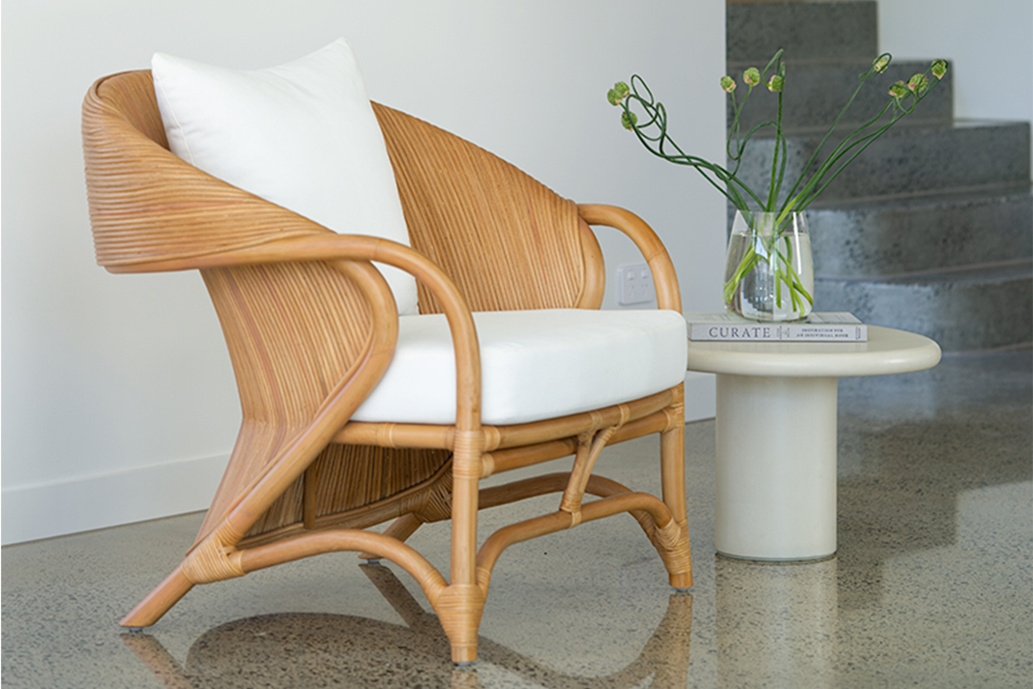 Nelson Armchair - Honey - Image 2