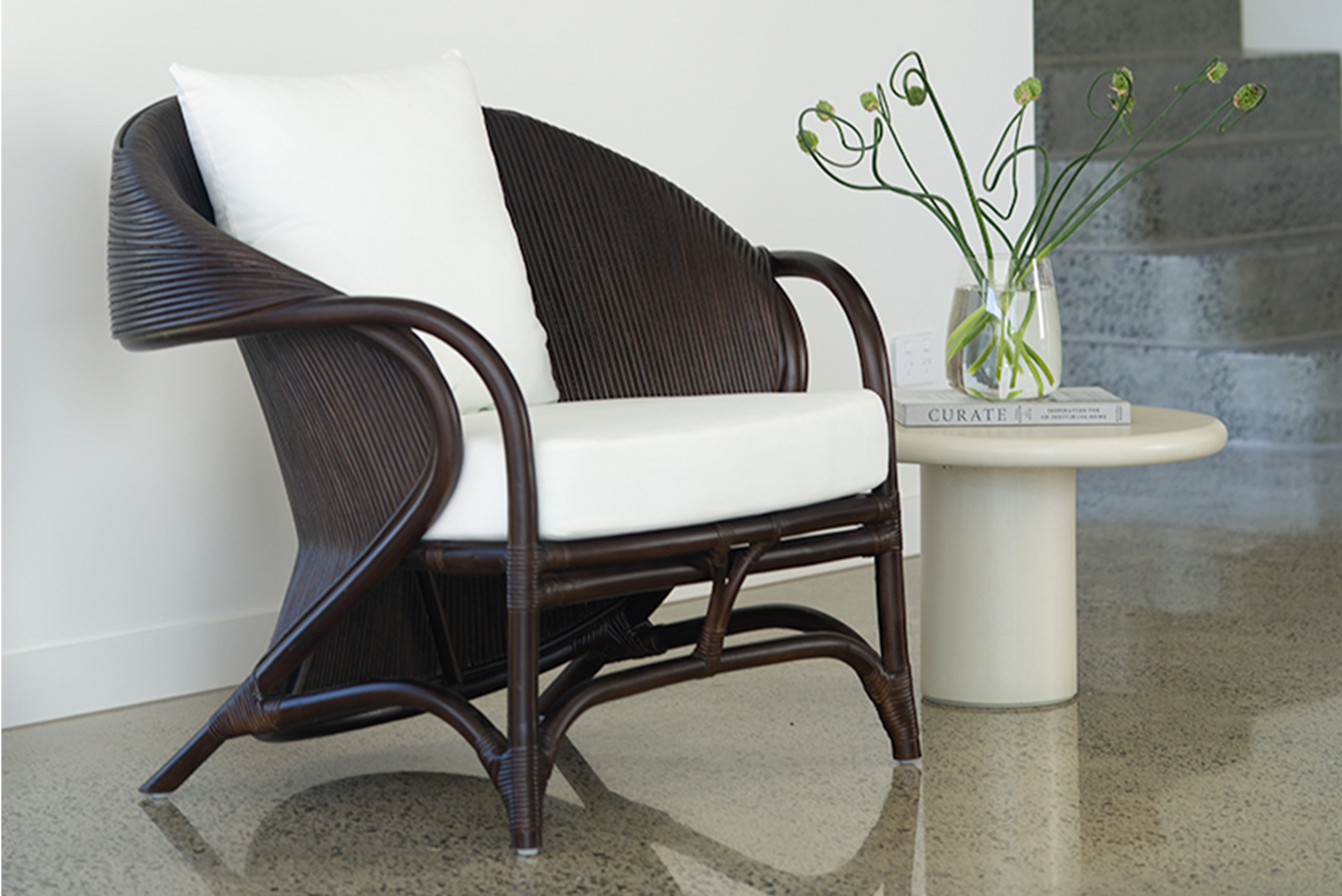 Nelson Armchair - Colonial Brown - Image 10